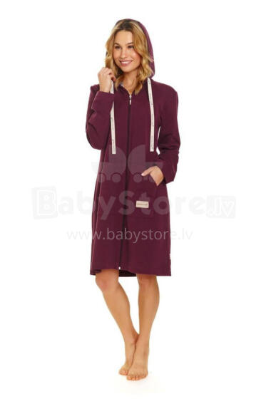 Doctronap Robe  Art.7107 Burgundy  dressing gown