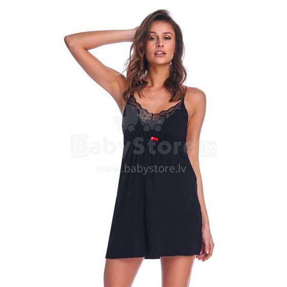 Doctornap Night Shirt Art.NIG.18104 Black