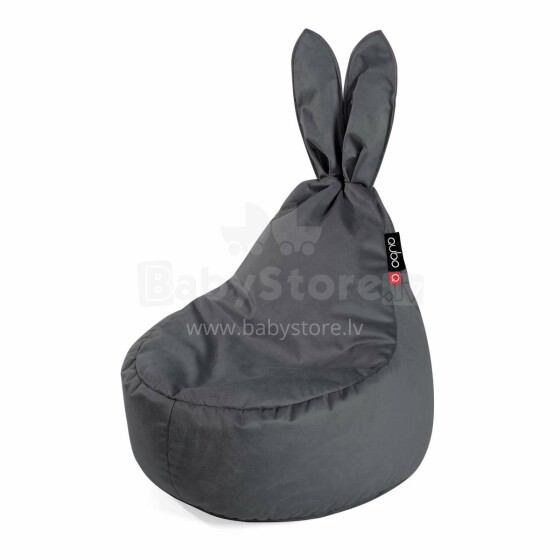 „Qubo Baby Rabbit Velvet“ prekės ženklas 43501 „Roche“ sėdmaišis, pūstukai, minkšti pupelių krepšiai, sėdmaišiai
