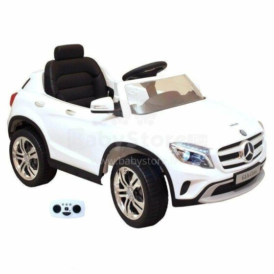 Babymix Mercedes Art.Z653R White elektromobilis ar tālvadības pulti