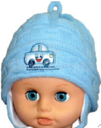 Alex Art.CDL-100032 Megzta kepurė kūdikiui (0-6 mėn.)