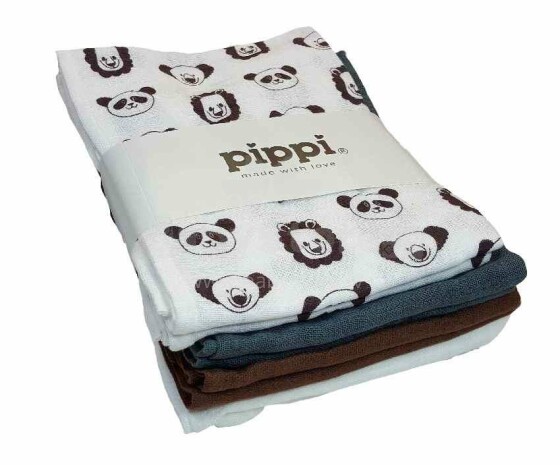 Pippi Art.1266 - 257 Пеленки марлевые цветные (плотные, края прошиты) 1 шт.