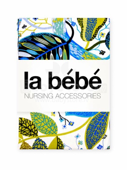 „La bebe Nursing Bjōrk“ lovatiesės medvilnės komplektas [3 vnt.] 100x135cm