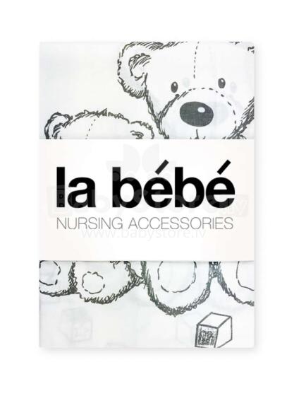 La Bebe Cotton White Bears Art.44657