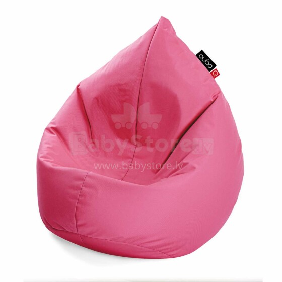 Qubo™ Drizzle Drop Raspberry Pop Art.44706  Кресло мешок, бин бег (bean bag), кресло груша, пуф