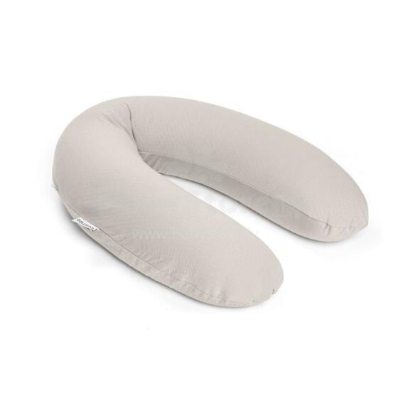 Doomoo Buddy nursing pillow, Tetra Jersey Sand