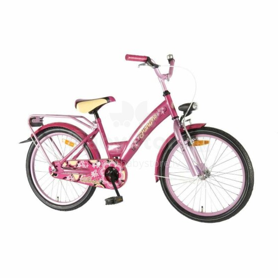 Kanzone vaikų dviračių dviračių blizgesys švelniai rožinės mergaitės