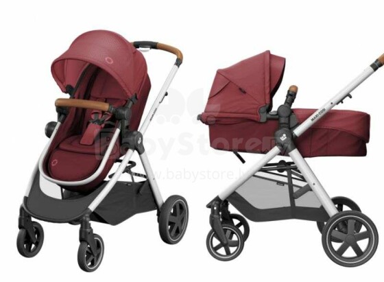 Maxi Cosi '20 Zelia Art.46215 Essential Red transformuojamas vežimėlis