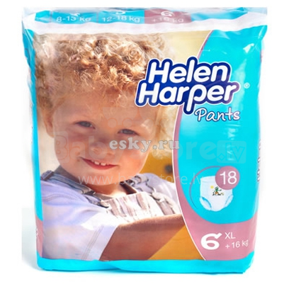 Helen Harper  XL Art. 61354 Подгузники-трусики +16 кг,18 шт