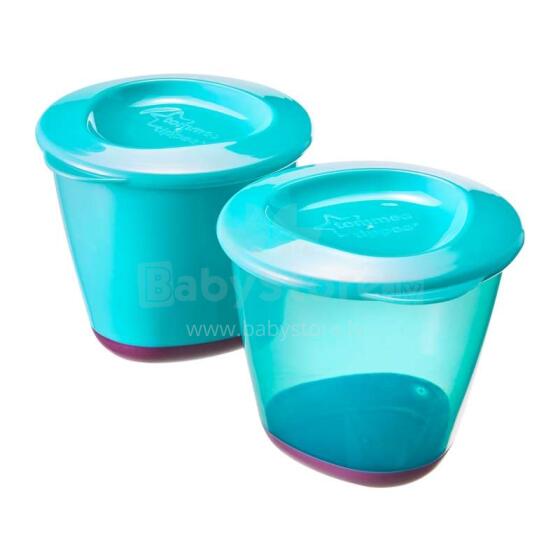 Tommee Tippee Art. 44650271 Bērna trauks ar vāku (2gb.)