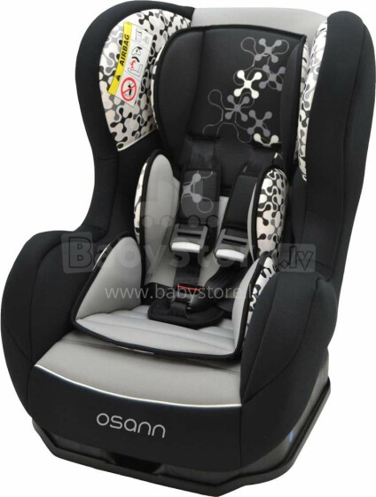 Osann Cosmo SP Corail Black Art. 110-116-151 vaikiška automobilinė kėdutė 0-18kg (iki 4 metų)