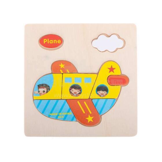 Ikonka  Wooden Puzzles Art.KX6521_1