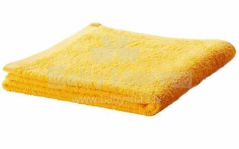 Baltic Textile Terry Towels Super Soft Yellow Хлопковое полотенце фроте 70x130cm