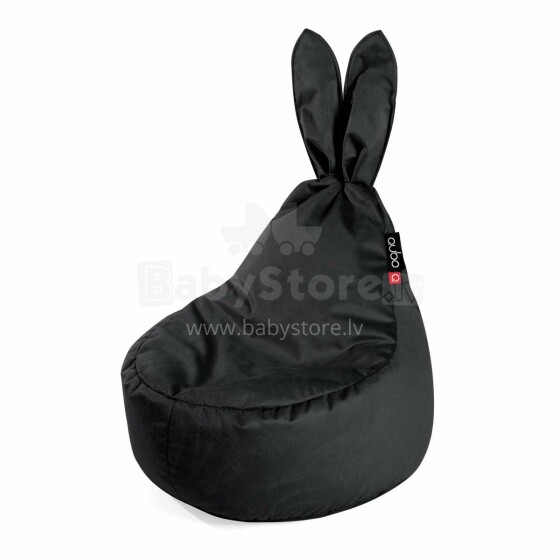 „Qubo Baby Rabbit Velvet“ gaminys 477941 „Reglisse“ sėdmaišis, pūstukai, minkšti pupelių krepšiai, sėdmaišiai