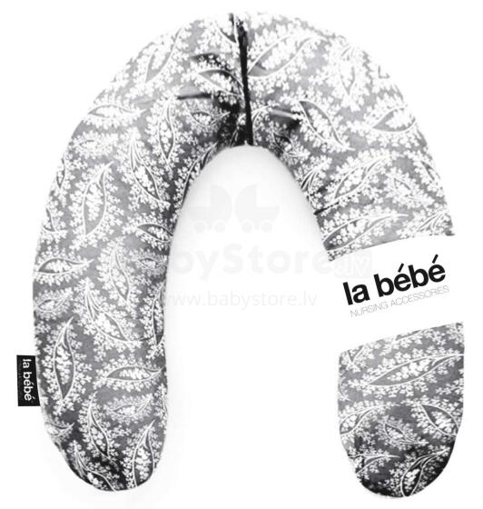 La Bebe™ Rich Maternity Pillow Art.49144 Grey, 34x104 cm