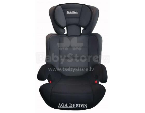 Aga Design' Braiton  autokrēsliņš no 15 -36 kg