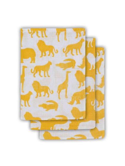 Jollein Muslin Face Safari Ocher Art.536­-848­-65202