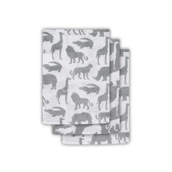 Jollein Muslin Face Safari Stone Art.536-­848-­65200