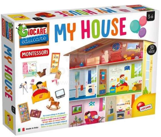 Lisciani Giochi Monstessori My House  Art.EX72477