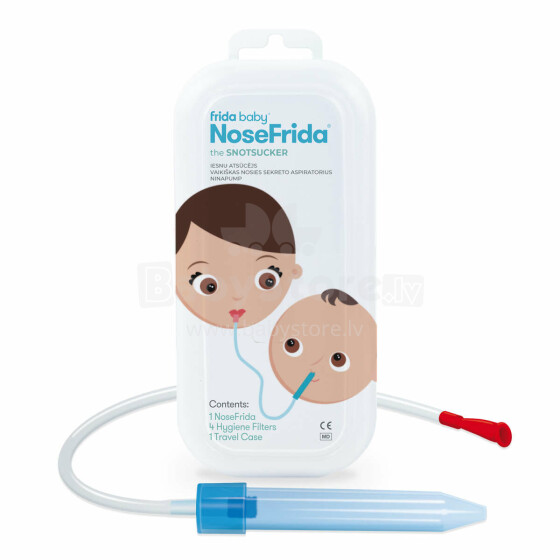 NoseFrida® Art.50612 Bērnu nazālais aspirators