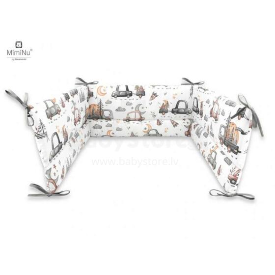 MimiNu Samochodziki Bed bumper 180 cm