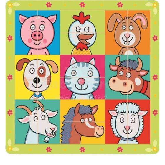 Bino Puzzle Animals Art.BN88093