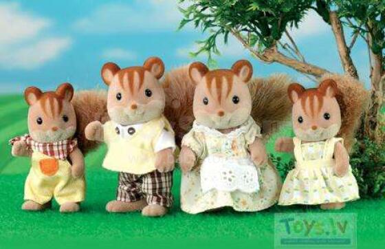 Sylvanian Art.4172 Семья белок