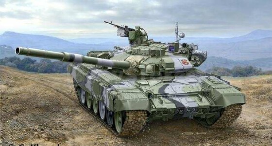 „Revell 03301R“ Rusijos mūšio tankas T-90A 1:72
