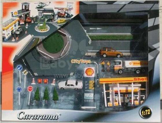 Cararama A 00207 Big high quality play set with road 1:72