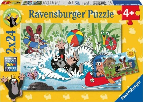 Ravensburger Puzzle Art.08863 комплект пазлов Крот  2х24 шт.