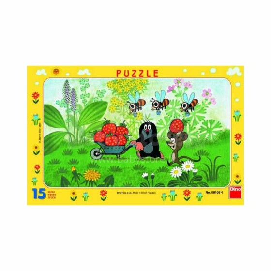 DINO TOYS - puzle Frame Puzzle 15 D00108