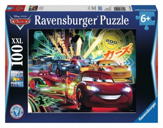 „Ravensburger Puzzle“ 100 vnt. Automobiliai 10520