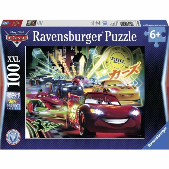 Ravensburger  Puzzle 100 шт.Тачки 2 Art.105205