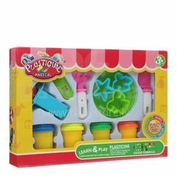 Play Smart Plasticine Magical Art.294041 Bērnu plastilīns ar piederumiem