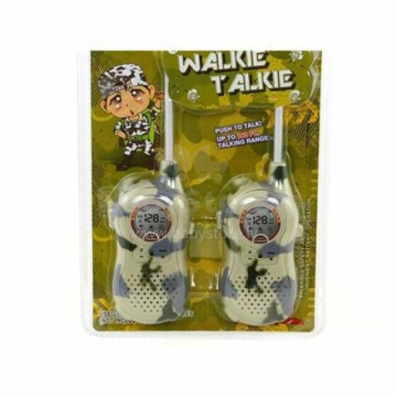 Adar Walkie Talkie Art.5509283 2-Piece Walkie Talkie Set