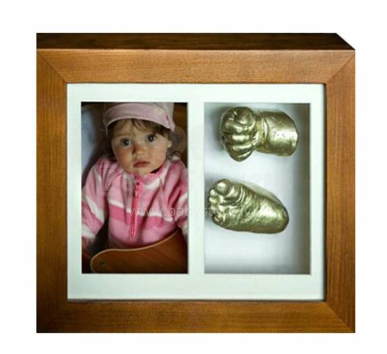 Menas kūdikiui Art.55571 Rankų ir kojų rėmeliai su 3D atspaudais