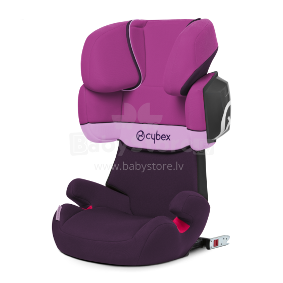 Cybex '19 Solution X2-Fix Col.Purple Rain Bērnu autokrēsls (15-36 kg)