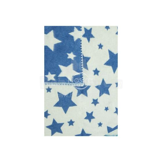Kids Blanket Summer Cotton Stars Art.G00011 Indigo
