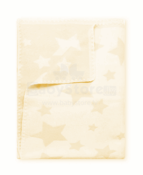 Kids Blanket Summer Cotton Stars Art.G00011 Dark Beige