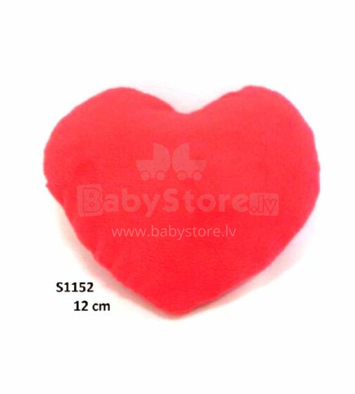 SDAY-S1152 Mīkstā rotaļlieta - sirds, 12cm