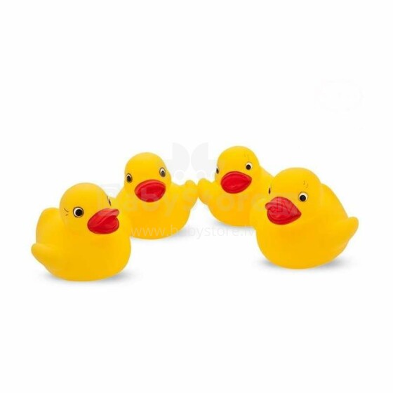 Tullo  Bath Toys Duck Art.012 Vannas rotaļlieta 4 gb