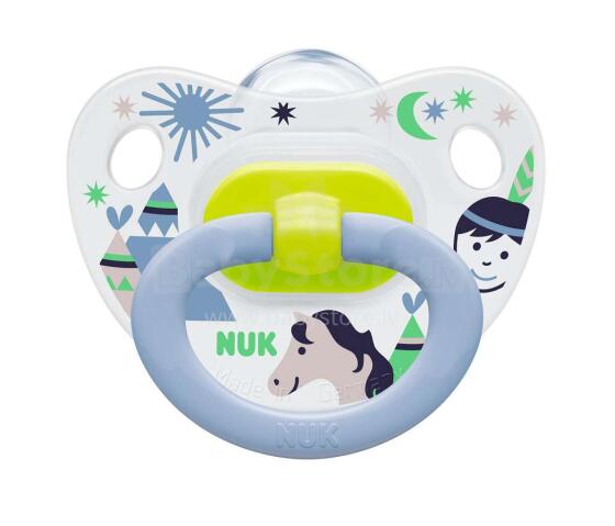 Nuk Happy Days Art.SB74 Silicone orthodontic soother 0-6m