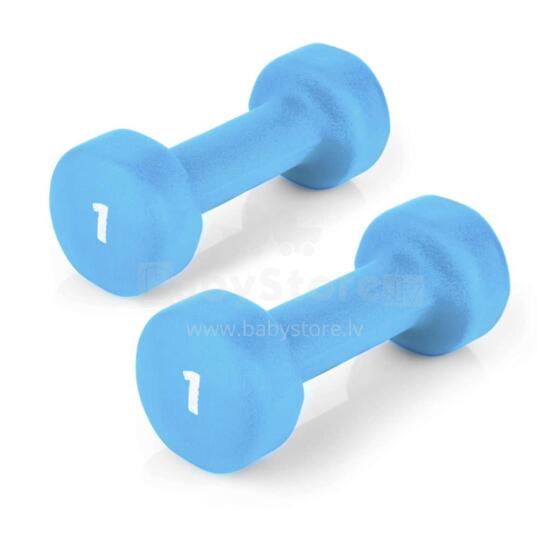 Spokey Shape IV Art. 920894  Vinyl dumbbells set (2x1.0kg)