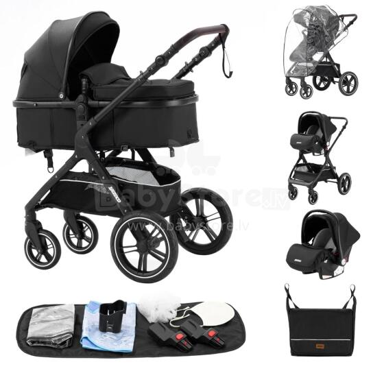 Kids Buggy 3 in 1 Art.X1 Black