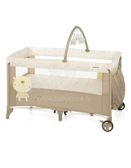 Jane Duo Level Toys Art.6838 T58 Glitter Ceļojumu gulta/manēža
