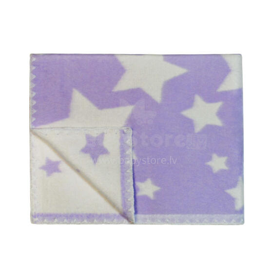 UR Kids Blanket Cotton Art.60142 Stars Violet