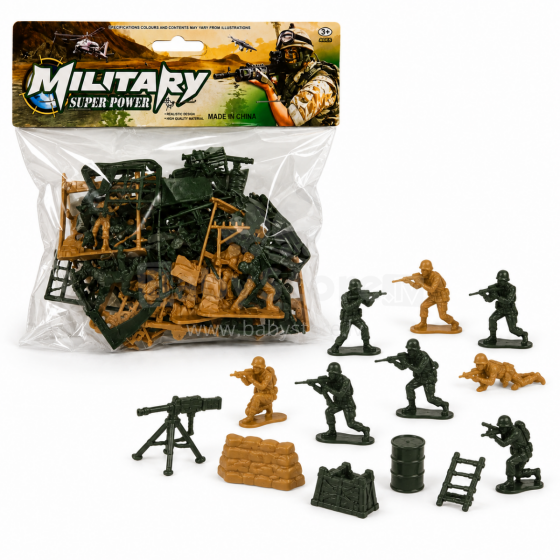 Kids Book Military Art 60280  Karavīru Komplekts