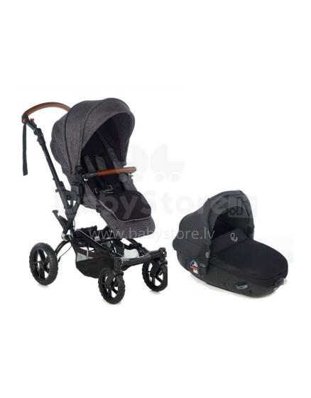 Jane Crosslight Matrix Light 2 Art.5568 U06 Cold Black Stroller 2in1