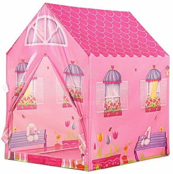 „Eco Toys Pink House Art.8726“ vaikų palapinė