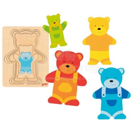 Goki Puzzle Bear Art.57449